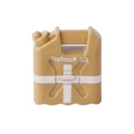 German “Jerrycan” fuel can from the World War II sand yellow desert tan - Custom 3D Printed Miniature Accessory Parts Pieces for Brick Block Figures