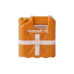 German “Jerrycan” fuel can from the World War II sand yellow or desert tan - Custom 3D Printed Miniature Accessory Parts Pieces for Brick Block Figures