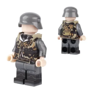 Custom Piece Miniature – German Waffen-SS Camouflage Smock (Tarnjacke) – 3D Print for LEGO Minifigure Custom Piece Miniature – German Waffen-SS Camouflage Smock (Tarnjacke) – 3D Print for LEGO Minifigure
