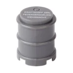 German Wehrmacht 200-liter fuel drum from the World War II grey 2 - Custom 3D Printed Miniature Accessory Parts Pieces for Brick Block Figures