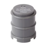 German Wehrmacht 200-liter fuel drum from the World War II grey - Custom 3D Printed Miniature Accessory Parts Pieces for Brick Block Figures