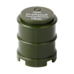German Wehrmacht 200-liter fuel drum from the World War II olive-green - Custom 3D Printed Miniature Accessory Parts Pieces for Brick Block Figures