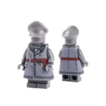 German Wehrmacht (Army) Officer’s Parade Greatcoat - Custom 3D Printed Miniature Accessory Parts Pieces for Brick Block Figures