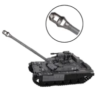 Custom Piece Miniature – German muzzle brake from a World War II era tank cannon – 3D Print for LEGO minifigure Custom Piece Miniature – German muzzle brake from a World War II era tank cannon – 3D Print for LEGO minifigure