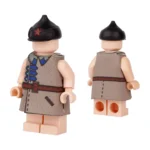 Soviet NKVD Internal Troops “Shinel” Greatcoat - Custom 3D Printed Miniature Accessory Parts Pieces for Brick Block Figures