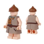 Soviet Red Army Officer’s “Shinel” Greatcoat - Custom 3D Printed Miniature Accessory Parts Pieces for Brick Block Figures