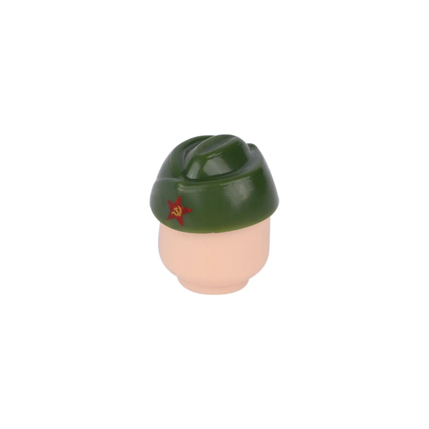 Custom Piece Miniature – Soviet Red Army Pilotka military cap World War II – 3D Print for LEGO minifigure Custom Piece Miniature – Soviet Red Army Pilotka military cap World War II – 3D Print for LEGO minifigure