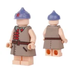 Soviet Red Army “Shinel” Greatcoat - Custom 3D Printed Miniature Accessory Parts Pieces for Brick Block Figures