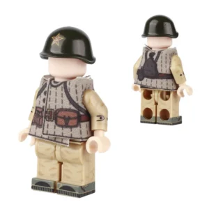 Custom Piece Miniature – Soviet Red Army Telogreika Padded Winter Jacket Vatnik – 3D Print for LEGO Minifigure Custom Piece Miniature – Soviet Red Army Telogreika Padded Winter Jacket Vatnik – 3D Print for LEGO Minifigure