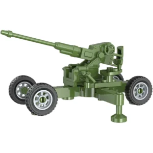 Custom Piece Miniature – World War II German 88 mm field gun FlaK 36 or FlaK 37 model olive green – 3D Print for LEGO minifigure Custom Piece Miniature – World War II German 88 mm field gun FlaK 36 or FlaK 37 model olive green – 3D Print for LEGO minifigure