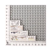 Custom Piece Miniature – a technical diagram, specification sheet, or poster of various real-world firearms and weapons – 3D Print for LEGO minifigure on the lego baseplate Custom Piece Miniature – a technical diagram, specification sheet, or poster of various real-world firearms and weapons – 3D Print for LEGO minifigure on the lego baseplate