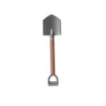 military entrenching toole-tool spade - Custom 3D Printed Miniature Accessory Parts Pieces for Brick Block Figures