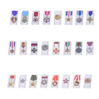 Custom Piece Miniature – military medals from World War II United States, Great Britain and the Commonwealth, and the Soviet Union – 3D Print for LEGO minifigure Custom Piece Miniature – military medals from World War II United States, Great Britain and the Commonwealth, and the Soviet Union – 3D Print for LEGO minifigure