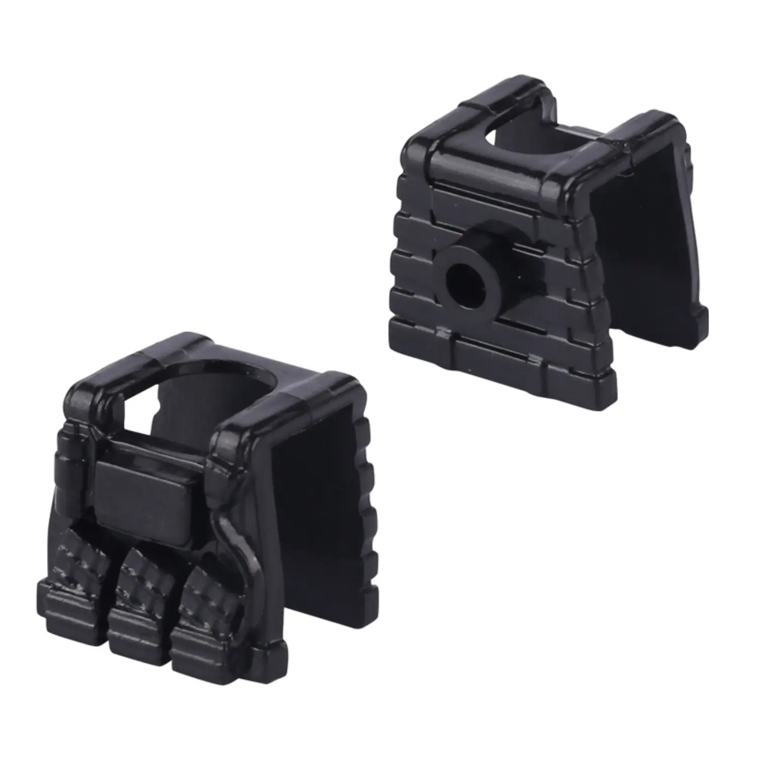 Custom Piece Miniature – modern plate carrier tactical vest or plate carrier molded in a black color – 3D Print for LEGO minifigure