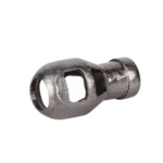 Soviet-style multi-port muzzle brake from a World War II era tank or anti-tank gun - Custom 3D Printed Miniature Accessory Parts Pieces for Brick Block Figures