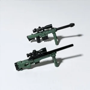 Custom Piece Miniature – two modern sniper rifles – 3D Print for LEGO Minifigure Custom Piece Miniature – two modern sniper rifles – 3D Print for LEGO Minifigure