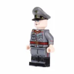 Erwin Rommel Germany Generalfeldmarschall (Field Marshal) of World War II - Custom Printed Brick Block Figure