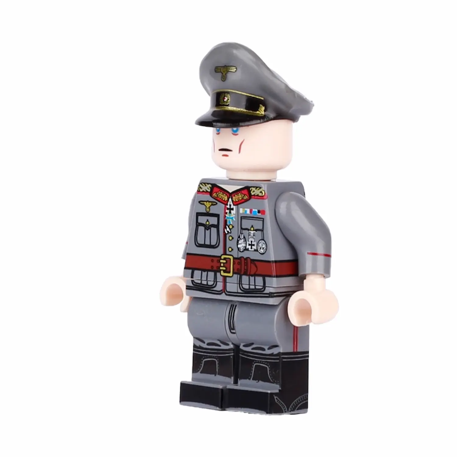 Minifigure - Erwin Rommel Germany Generalfeldmarschall (Field Marshal) of World War II (LEGO Compatible) Minifigure - Erwin Rommel Germany Generalfeldmarschall (Field Marshal) of World War II (LEGO Compatible)