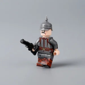 Minifigure - German Imperial Army soldier from the World War I (LEGO Compatible) Minifigure - German Imperial Army soldier from the World War I (LEGO Compatible)