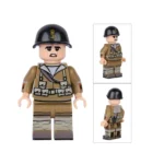 Italian soldier naval infantry unit San Marco Marines (Fanteria di Marina ‘San Marco’) from World War II - Custom Printed Brick Block Figure