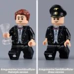 Kriegsmarine Sanitätsoffizier (German Navy Medical Officer) in a formal mess dress uniform from the World War II - Custom Printed Brick Block Figure