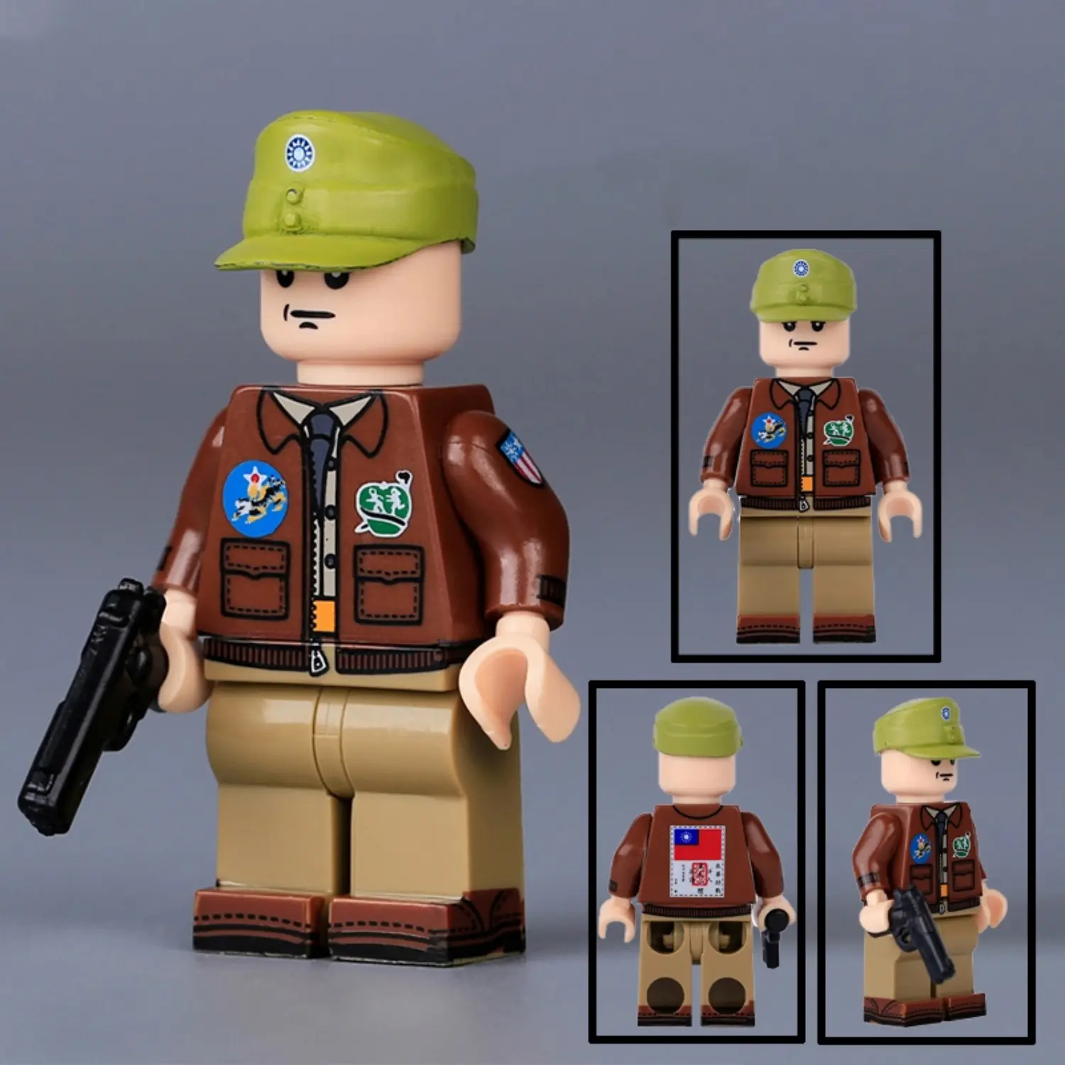 Minifigure – 1st American Volunteer Group (AVG) Flying Tigers (LEGO Compatible) Minifigure – 1st American Volunteer Group (AVG) Flying Tigers (LEGO Compatible)