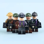 Army Military Chaplains from various nations during the World War II - Custom Printed Brick Block Figure