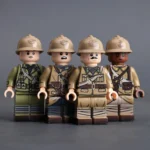 French Army and its colonial forces during the World War II - Custom Printed Brick Block Figure