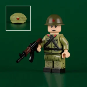 Minifigure – a soldier of the Chinese People's Liberation Army (PLA) from the era of the Sino-Vietnamese War 2 (LEGO Compatible) Minifigure – a soldier of the Chinese People's Liberation Army (PLA) from the era of the Sino-Vietnamese War 2 (LEGO Compatible)