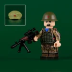 a soldier of the Chinese People’s Liberation Army (PLA) from the era of the Sino-Vietnamese War 4 - Custom Printed Brick Block Figure