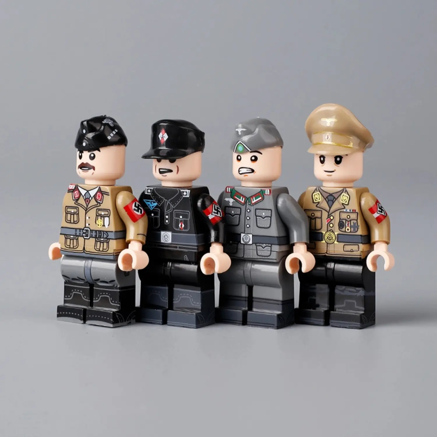 Minifigure – leaders from various state and paramilitary organizations in Nazi Germany during the World War II (LEGO Compatible) Minifigure – leaders from various state and paramilitary organizations in Nazi Germany during the World War II (LEGO Compatible)