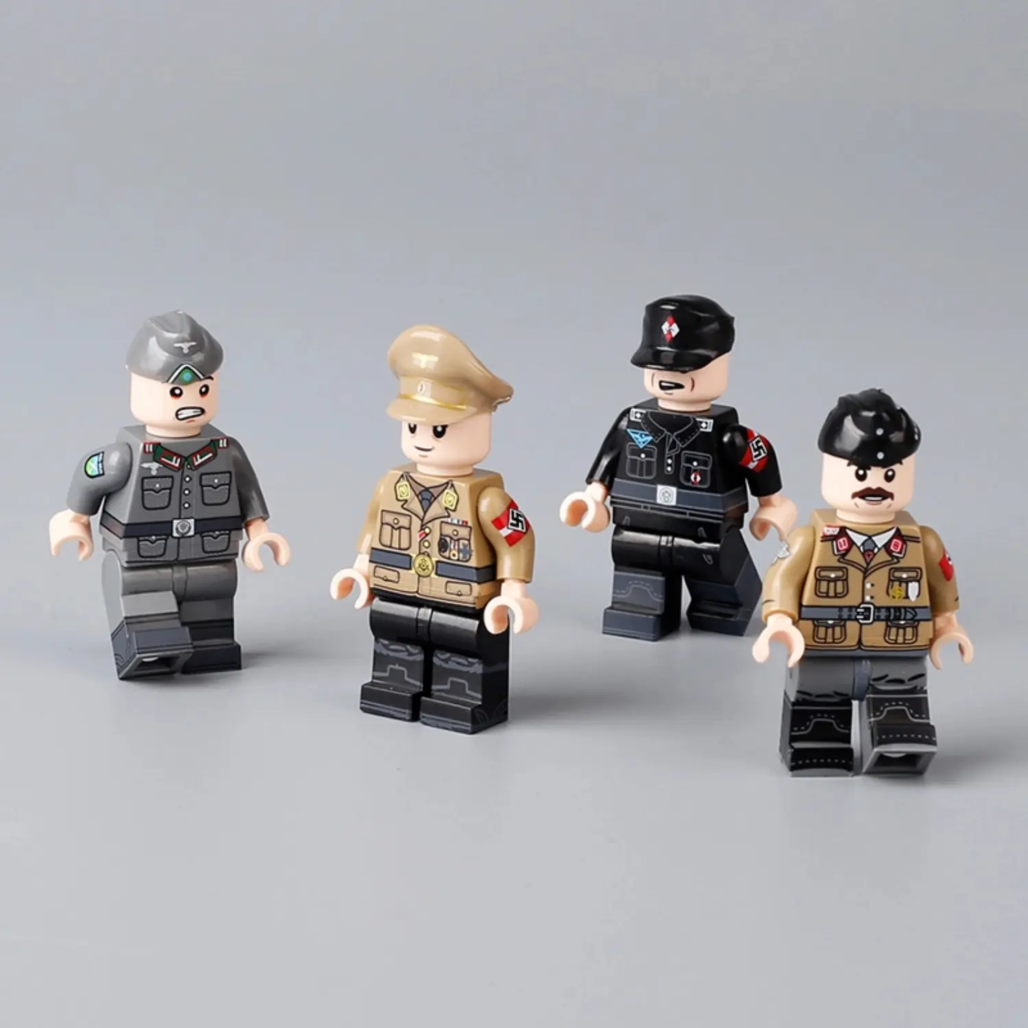 Minifigure – leaders from various state and paramilitary organizations in Nazi Germany during the World War II (LEGO Compatible) 2 Minifigure – leaders from various state and paramilitary organizations in Nazi Germany during the World War II (LEGO Compatible) 2