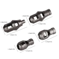 the size of Custom Piece Miniature – Soviet rounded multi-port muzzle brake from the cannon of a World War II era heavy tank – 3D Print for LEGO minifigure Soviet rounded multi-port muzzle brake from the cannon of a World War II era heavy tank - Custom 3D Printed Miniature Accessory Parts Pieces for Brick Block Figures