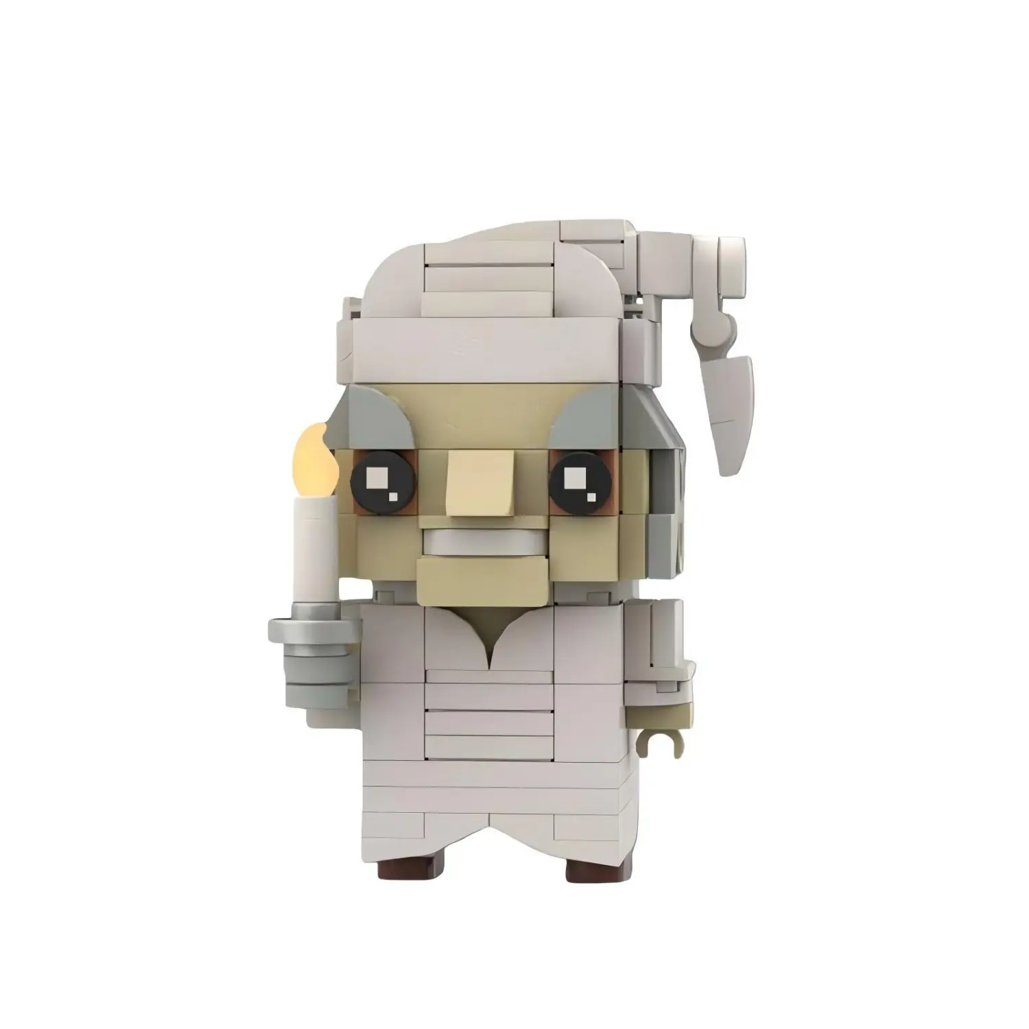 Brickheadz - Ebenezer Scrooge the protagonist of Charles Dickens's 1843 novella, "A Christmas Carol" (LEGO Compatible Bricks)