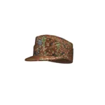 German M43 Field Cap features a “Pea Dot” camouflage pattern (Einheitsfeldmütze) - Custom 3D Printed Miniature Accessory Parts Pieces for Brick Block Figures