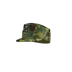 Custom Piece Miniature – German M43 Field Cap features a green camouflage pattern (Einheitsfeldmütze) – 3D Print for LEGO minifigure Custom Piece Miniature – German M43 Field Cap features a green camouflage pattern (Einheitsfeldmütze) – 3D Print for LEGO minifigure