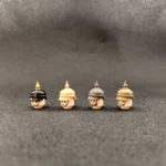 German Pickelhaube Spiked Helmets - Custom 3D Printed Miniature Accessory Parts Pieces for Brick Block Figures