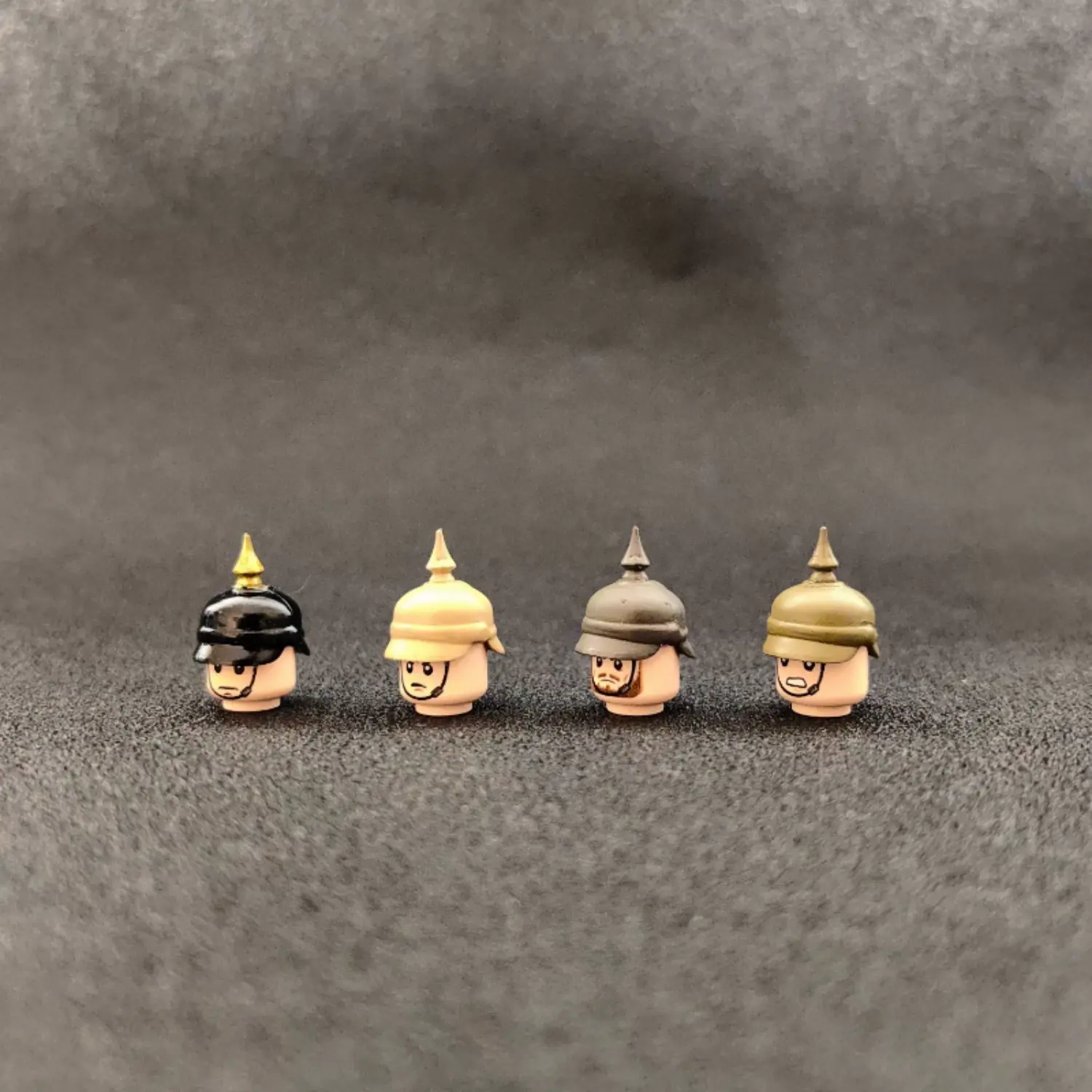 Custom Piece Miniature – German Pickelhaube Spiked Helmets – 3D Print for LEGO minifigure