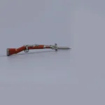 Karabiner 98k (Kar98k) rifle with Bayonet - Custom 3D Printed Miniature Accessory Parts Pieces for Brick Block Figures