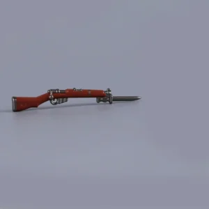 Custom Piece Miniature – Lee-Enfield No.4 rifle – 3D Print for LEGO Minifigure Custom Piece Miniature – Lee-Enfield No.4 rifle – 3D Print for LEGO Minifigure
