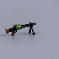 Custom Piece Miniature – MG 34 (Maschinengewehr 34) – 3D Print for LEGO Minifigure