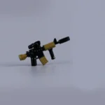 Modern M4 Carbine with suppressor - Custom 3D Printed Miniature Accessory Parts Pieces for Brick Block Figures