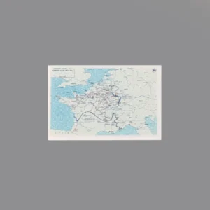Custom Piece Printed Tile – 1940 Battle of France and the resulting Armistice military map – 3D Print for LEGO minifigure Custom Piece Printed Tile – 1940 Battle of France and the resulting Armistice military map – 3D Print for LEGO minifigure