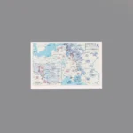 Printed Tile – 1941 Soviet Counter-offensive military map - Custom 3D Printed Miniature Accessory Parts Pieces for Brick Block Figures