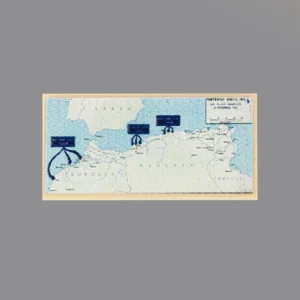 Custom Piece Printed Tile – 1942 Allied North Africa Landings Operation Torch military map – 3D Print for LEGO minifigure Custom Piece Printed Tile – 1942 Allied North Africa Landings Operation Torch military map – 3D Print for LEGO minifigure