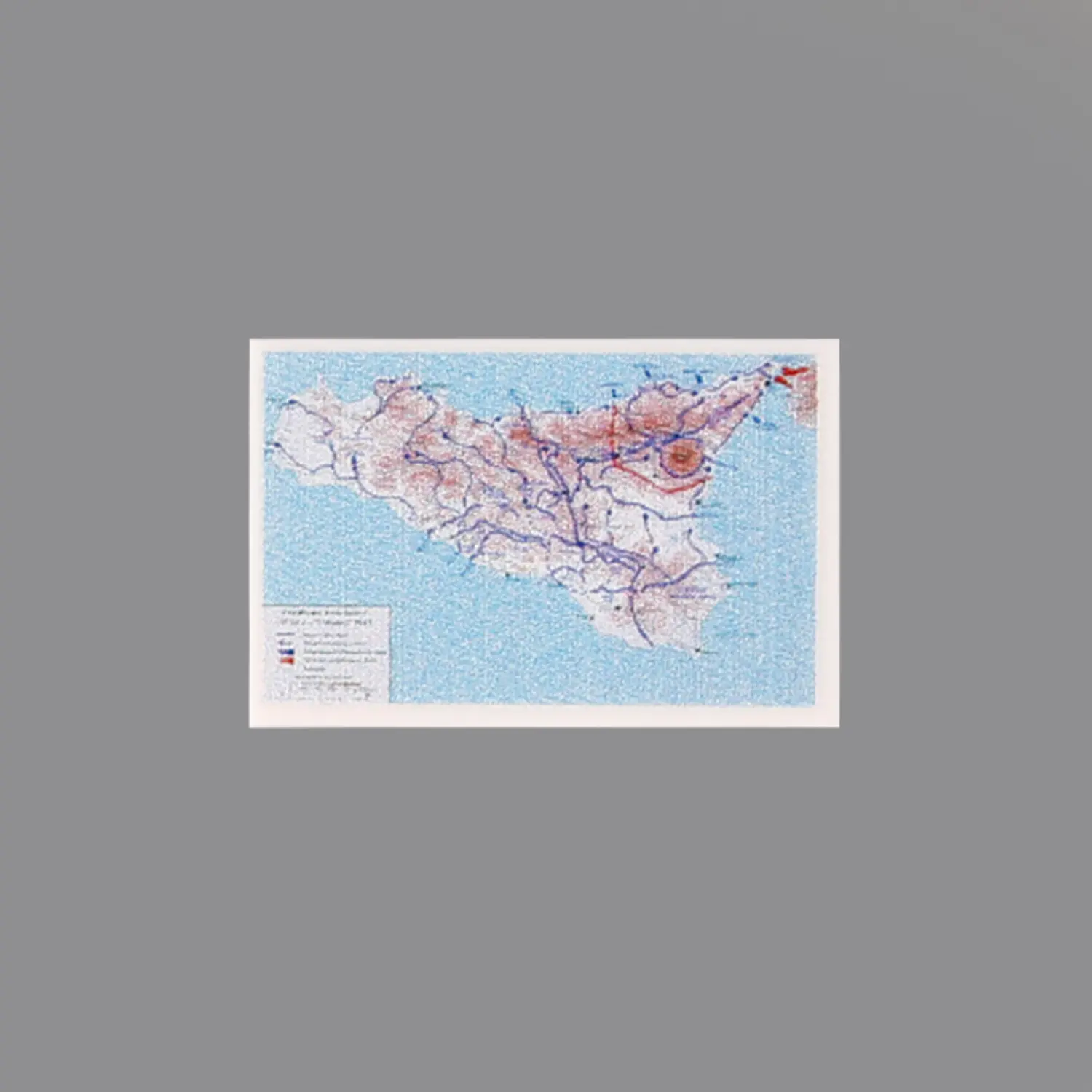 Custom Piece Printed Tile – 1943 Allied advance on the island of Sicily military map – 3D Print for LEGO minifigure Custom Piece Printed Tile – 1943 Allied advance on the island of Sicily military map – 3D Print for LEGO minifigure