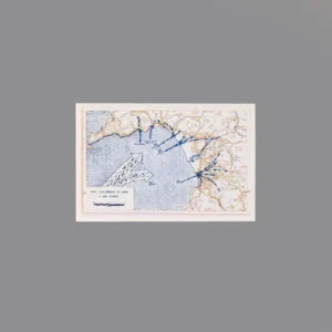 Custom Piece Printed Tile – 1943 Allied amphibious landings at Salerno, Italy (Operation Avalanche) military map – 3D Print for LEGO minifigure Custom Piece Printed Tile – 1943 Allied amphibious landings at Salerno, Italy (Operation Avalanche) military map – 3D Print for LEGO minifigure