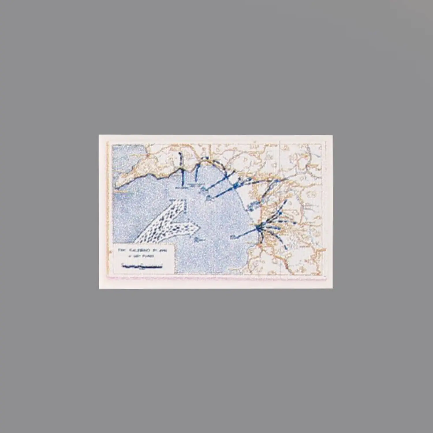 Custom Piece Printed Tile – 1943 Allied amphibious landings at Salerno, Italy (Operation Avalanche) military map – 3D Print for LEGO minifigure Custom Piece Printed Tile – 1943 Allied amphibious landings at Salerno, Italy (Operation Avalanche) military map – 3D Print for LEGO minifigure