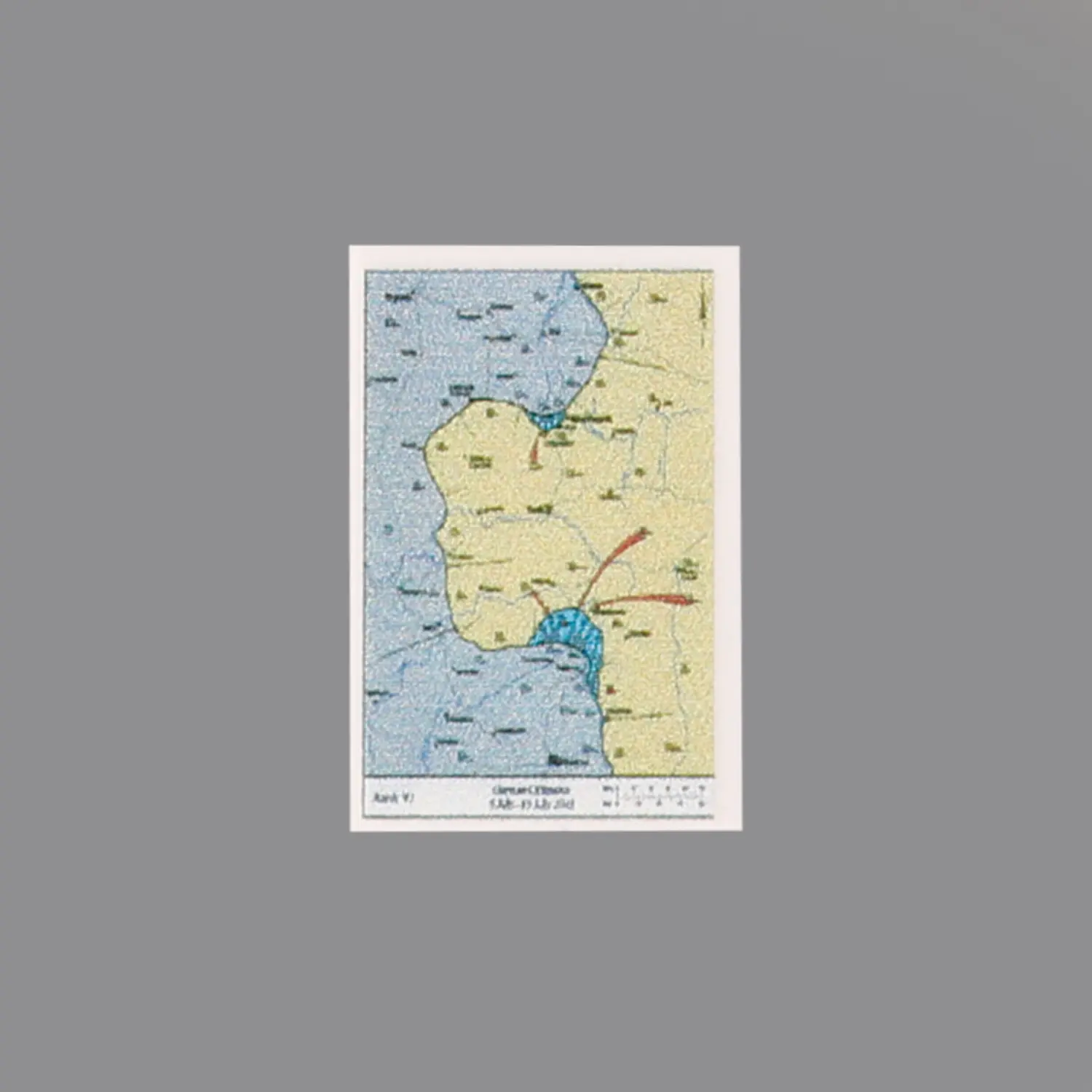 Custom Piece Printed Tile – 1943 Battle of Kursk (Operation Citadel) military map – 3D Print for LEGO minifigure Custom Piece Printed Tile – 1943 Battle of Kursk (Operation Citadel) military map – 3D Print for LEGO minifigure
