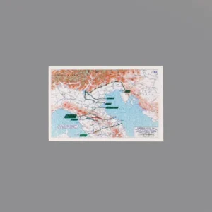 Custom Piece Printed Tile – 1944 Allied advance to the Gothic Line in Northern Italy military map – 3D Print for LEGO minifigure Custom Piece Printed Tile – 1944 Allied advance to the Gothic Line in Northern Italy military map – 3D Print for LEGO minifigure